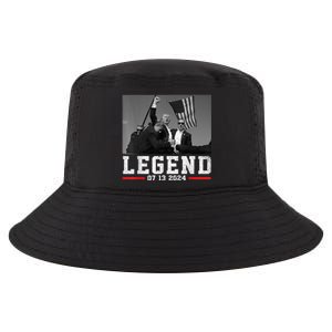 Trump 2024 Shooting President Legend Trump Rally Pa 2024 Cool Comfort Performance Bucket Hat