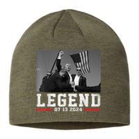 Trump 2024 Shooting President Legend Trump Rally Pa 2024 Sustainable Beanie