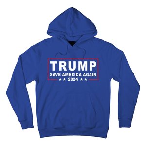 Trump 2024 Save America Again Trump Return 2024 Meaningful Gift Hoodie