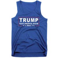 Trump 2024 Save America Again Trump Return 2024 Meaningful Gift Tank Top