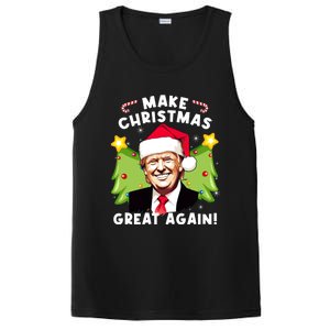 Trump 2024 Santa Hat Make Christmas Great Again Gift PosiCharge Competitor Tank