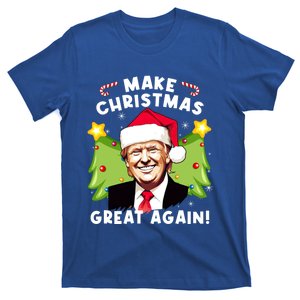 Trump 2024 Santa Hat Make Christmas Great Again Gift T-Shirt