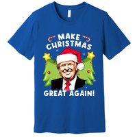 Trump 2024 Santa Hat Make Christmas Great Again Gift Premium T-Shirt