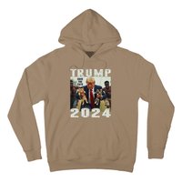 Trump 2024 Save The Cats Saying Debate Gift Hoodie