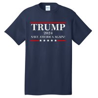 Trump 2024 Save America Again USA President Vote Tall T-Shirt