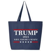 Trump 2024 Save America Again USA President Vote 25L Jumbo Tote