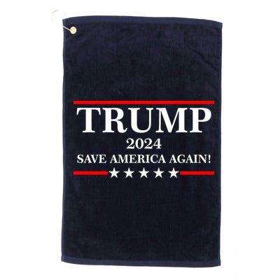 Trump 2024 Save America Again USA President Vote Golf Towel
