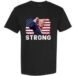 Trump 2024 Strong Fist Hand Us Vote Garment-Dyed Heavyweight T-Shirt