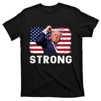 Trump 2024 Strong Fist Hand Us Vote T-Shirt