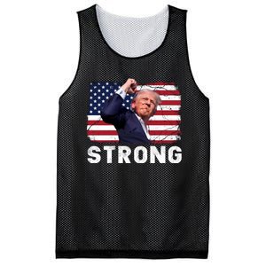 Trump 2024 Strong Fist Hand Us Vote Mesh Reversible Basketball Jersey Tank