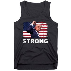 Trump 2024 Strong Fist Hand Us Vote Tank Top