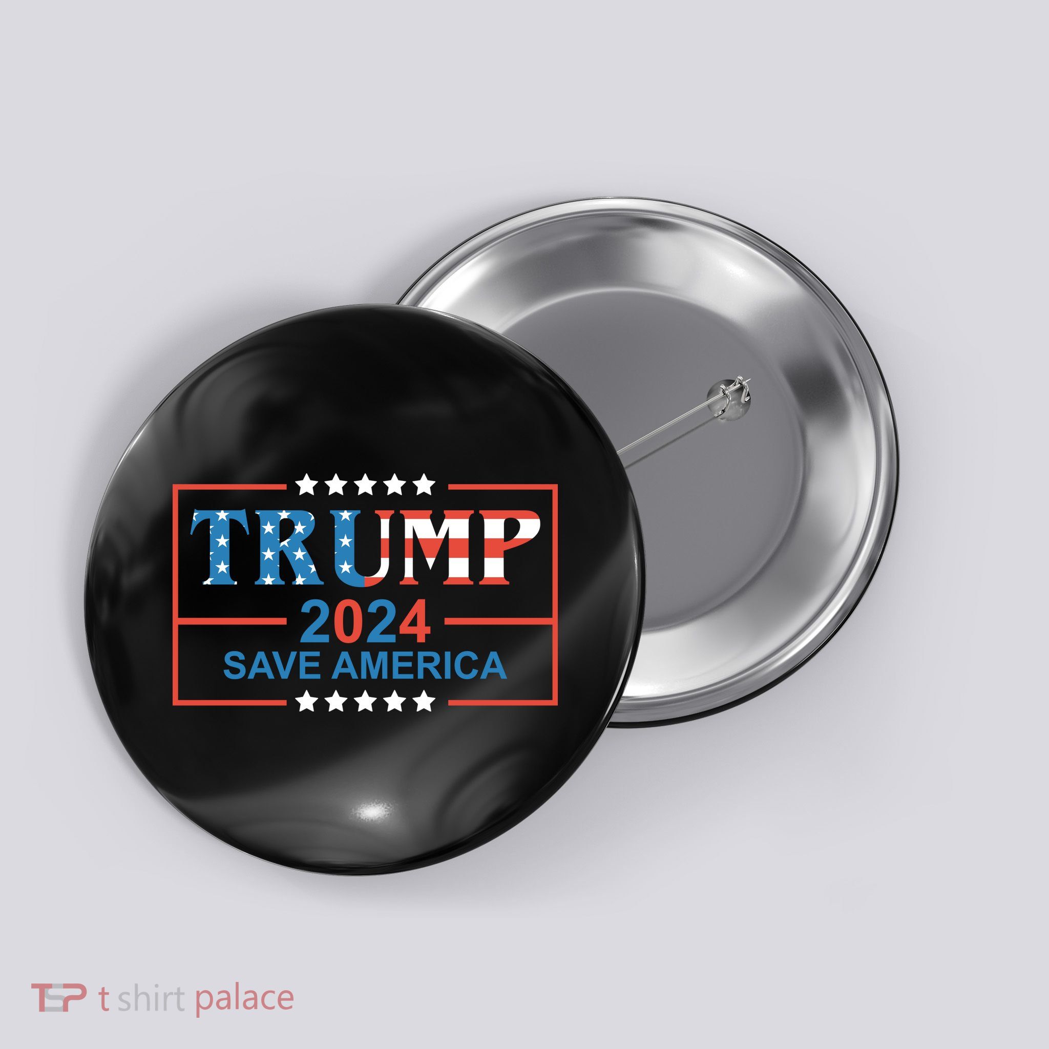 Trump 2024 Save America Button