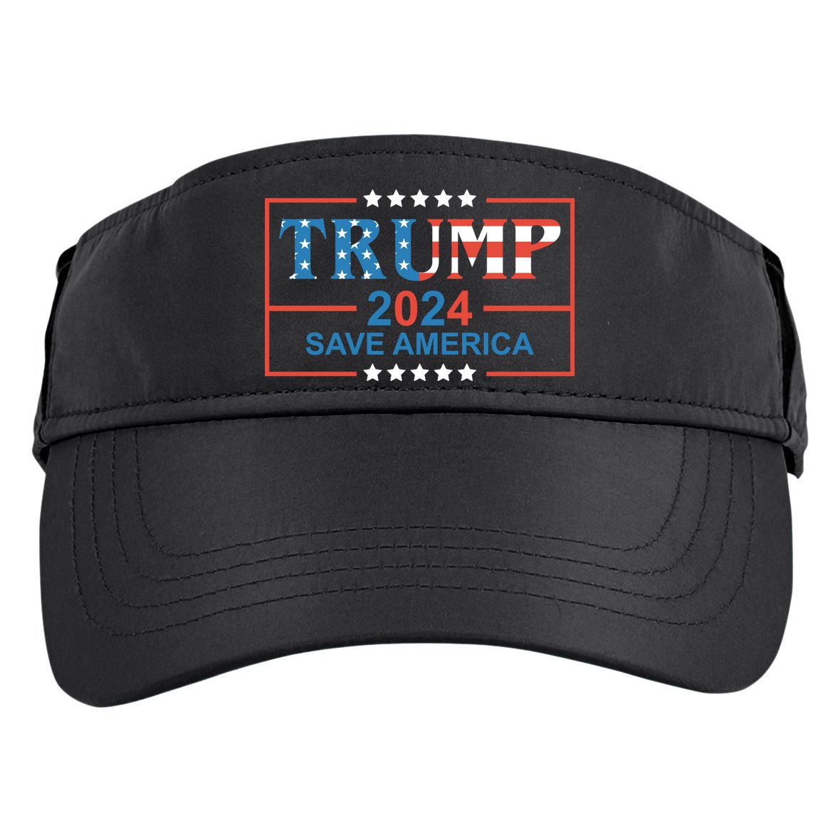 Trump 2024 Save America Adult Drive Performance Visor
