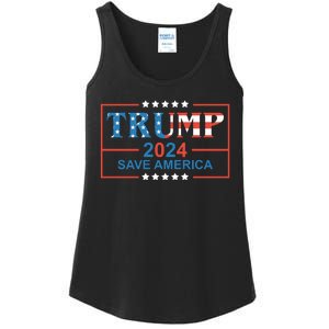 Trump 2024 Save America Ladies Essential Tank