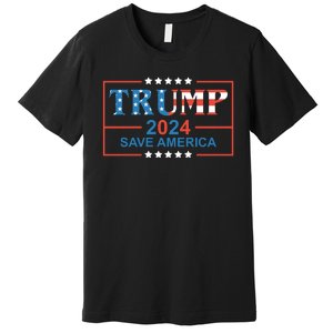 Trump 2024 Save America Premium T-Shirt