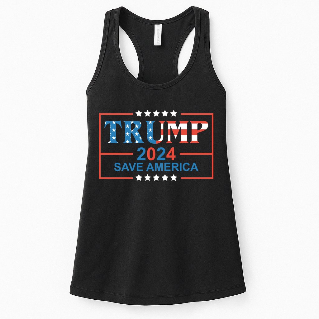 Trump 2024 Save America Womens Tank Top