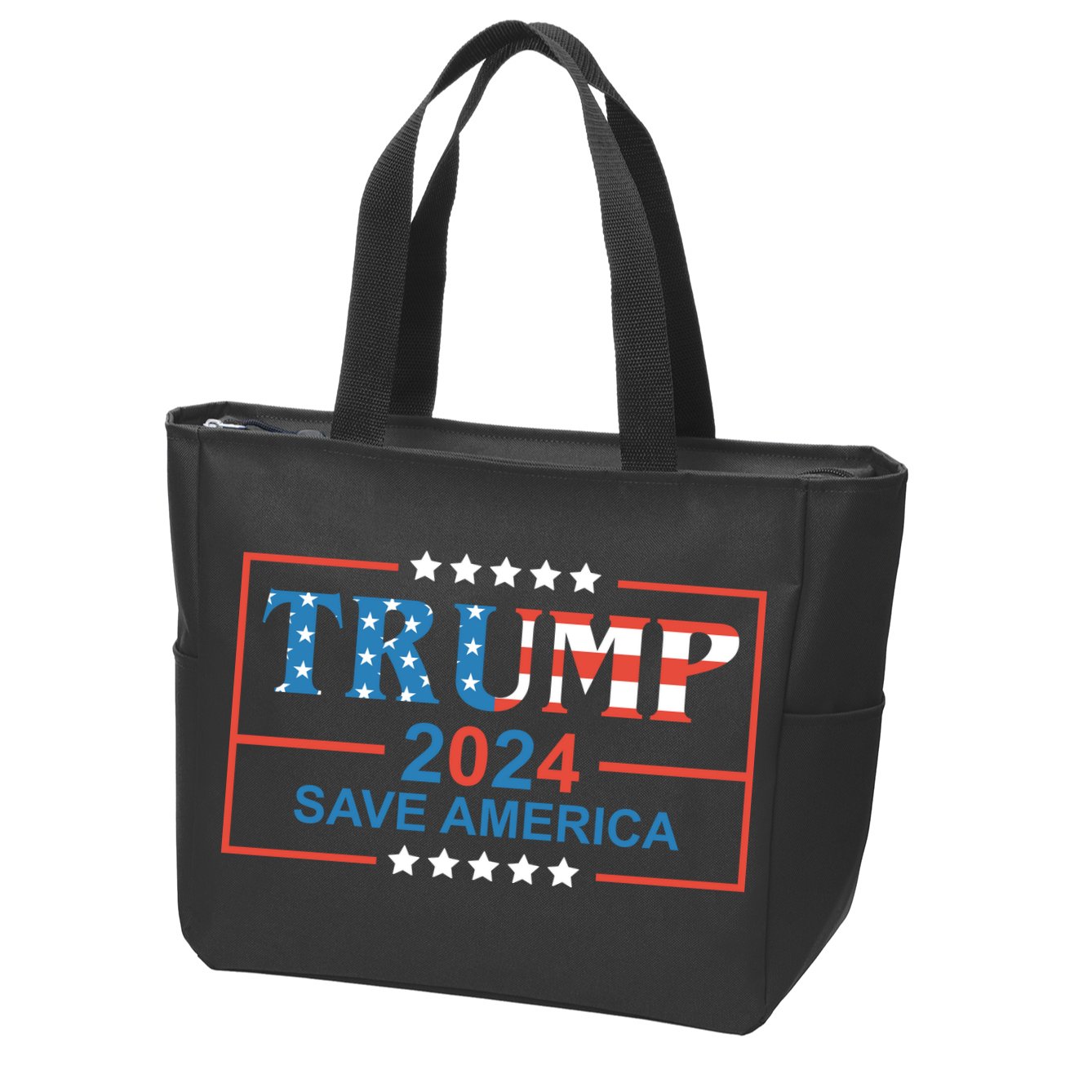 Trump 2024 Save America Zip Tote Bag