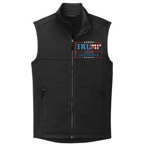 Trump 2024 Save America Collective Smooth Fleece Vest