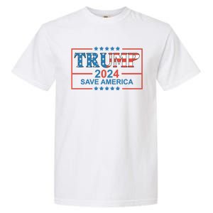 Trump 2024 Save America Garment-Dyed Heavyweight T-Shirt