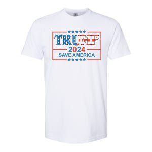 Trump 2024 Save America Softstyle CVC T-Shirt