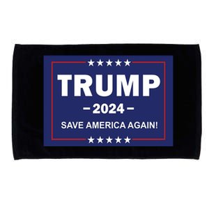 Trump 2024 Save America Again Microfiber Hand Towel