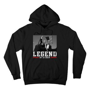 Trump 2024 Shooting President Legend Hoodie