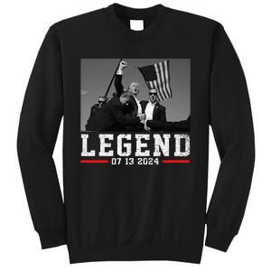 Trump 2024 Shooting President Legend Sweatshirt