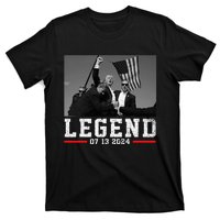 Trump 2024 Shooting President Legend T-Shirt