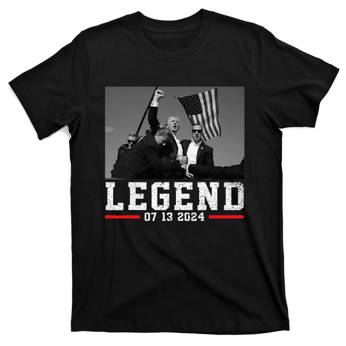 Trump 2024 Shooting President Legend T-Shirt