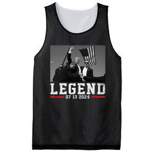 Trump 2024 Shooting President Legend Mesh Reversible Basketball Jersey Tank