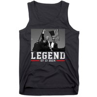 Trump 2024 Shooting President Legend Tank Top