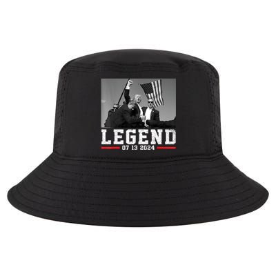 Trump 2024 Shooting President Legend Gift Cool Comfort Performance Bucket Hat