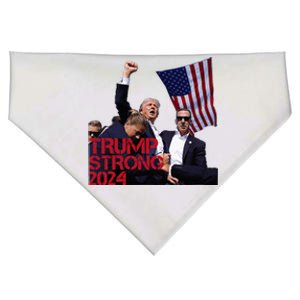 Trump 2024 Strong Fist Hand Us Vote USA-Made Doggie Bandana