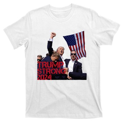 Trump 2024 Strong Fist Hand Us Vote T-Shirt