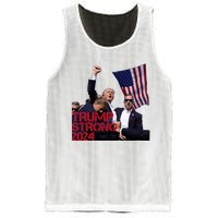 Trump 2024 Strong Fist Hand Us Vote Mesh Reversible Basketball Jersey Tank