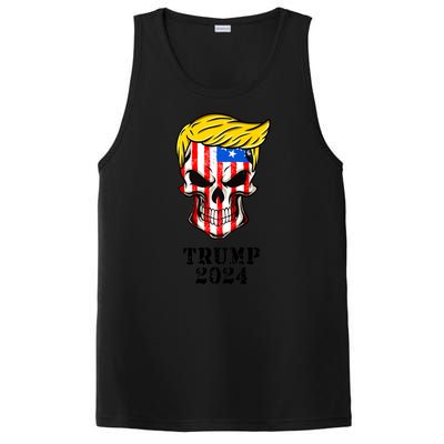 Trump 2024 Skull PosiCharge Competitor Tank