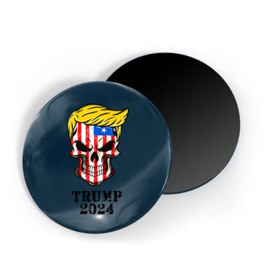 Trump 2024 Skull Magnet