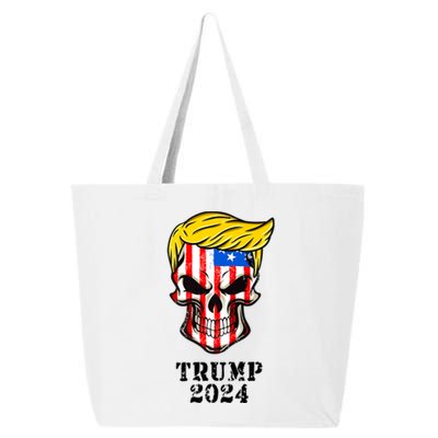 Trump 2024 Skull 25L Jumbo Tote