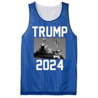 Trump 2024 Strong Fist Hand Us Vote Mesh Reversible Basketball Jersey Tank