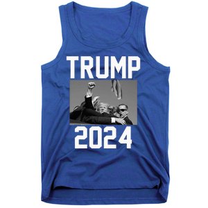 Trump 2024 Strong Fist Hand Us Vote Tank Top