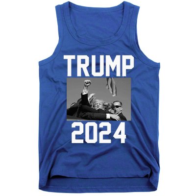 Trump 2024 Strong Fist Hand Us Vote Tank Top