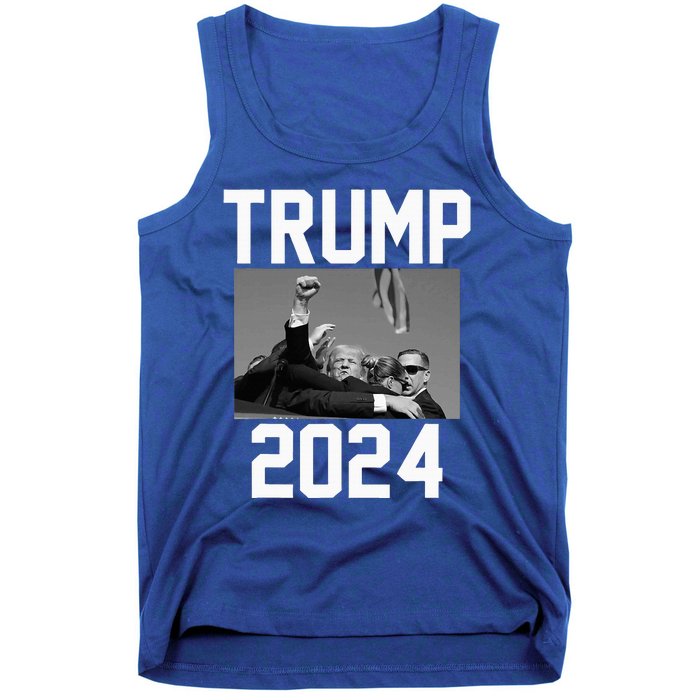 Trump 2024 Strong Fist Hand Us Vote Tank Top