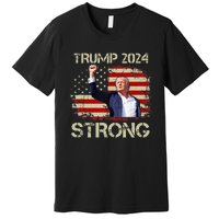 Trump 2024 Strong Fist Hand Us Vote Tank Top Premium T-Shirt