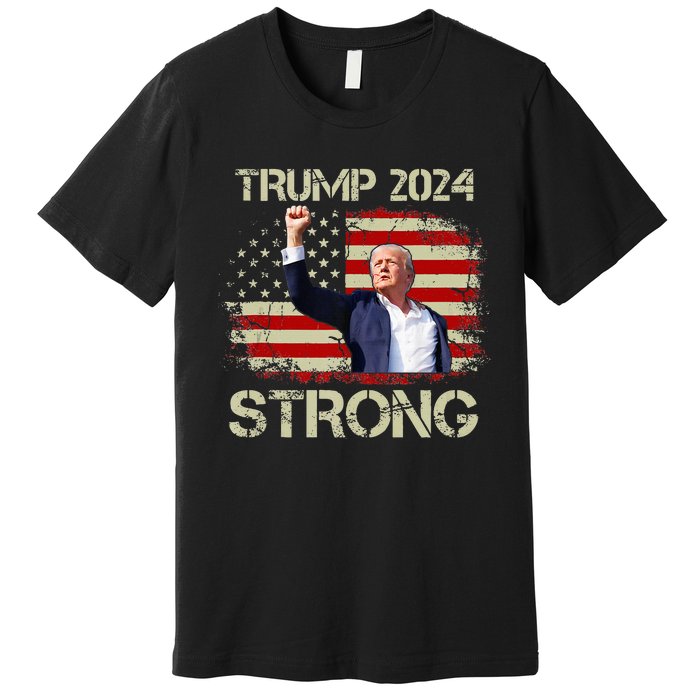 Trump 2024 Strong Fist Hand Us Vote Tank Top Premium T-Shirt