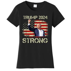 Trump 2024 Strong Fist Hand Us Vote Tank Top Women's T-Shirt