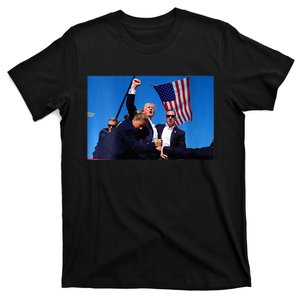 Trump 2024 Strong Rally Fist Hand Us Vote Premium T-Shirt