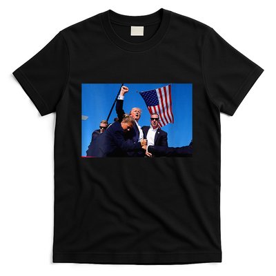 Trump 2024 Strong Rally Fist Hand Us Vote Premium T-Shirt