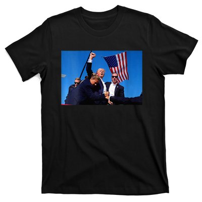 Trump 2024 Strong Rally Fist Hand Us Vote Premium T-Shirt