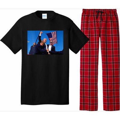 Trump 2024 Strong Rally Fist Hand Us Vote Premium Pajama Set