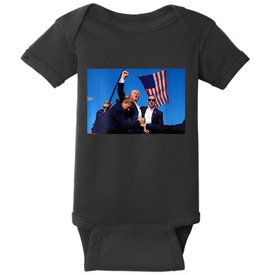 Trump 2024 Strong Rally Fist Hand Us Vote Premium Baby Bodysuit